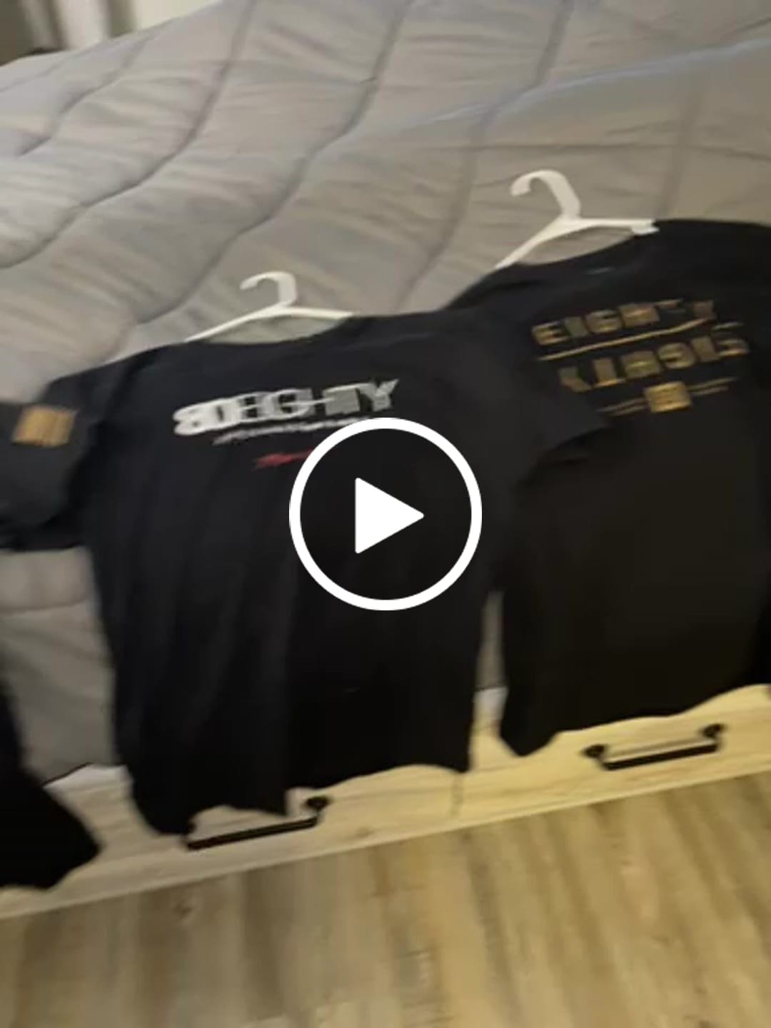 Customer video review of 80Eighty® Golden MIrror Shirt