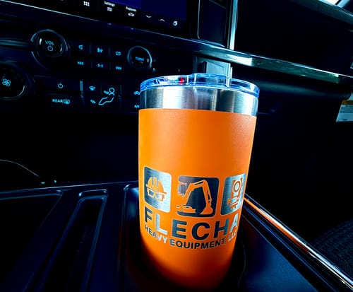 Customer photo review of (6 Pieces) Laser Engraved Tumbler | 20 oz