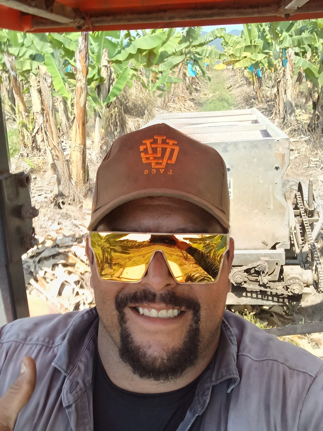 Customer photo review of LVCO "Khaki Blaze" A-Frame Snapback
