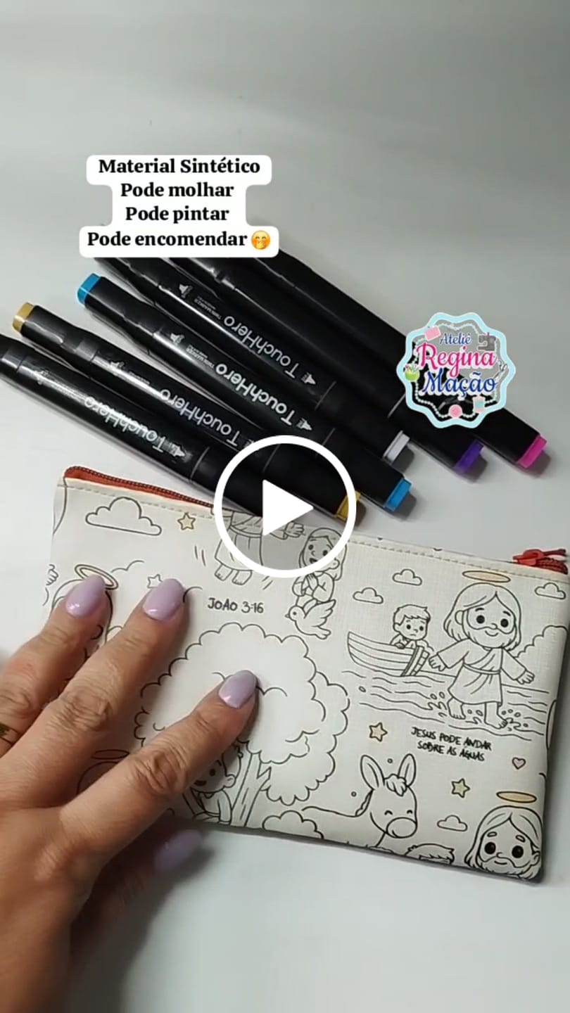 Customer video review of METTALIC HOLOGRAFICO LILAS