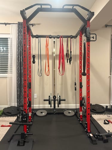 Customer photo review of K6-1.0 All-in-One Power Rack Functional Trainer
