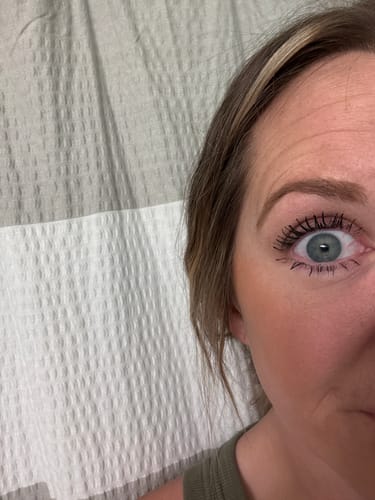 Customer photo review of Mascara