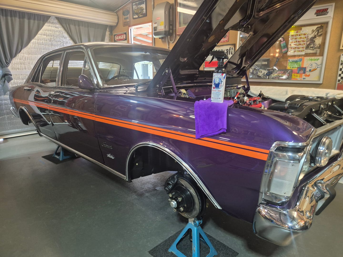 Customer photo review of Sam's Spray Wax Kit w/ Microfiber Towel