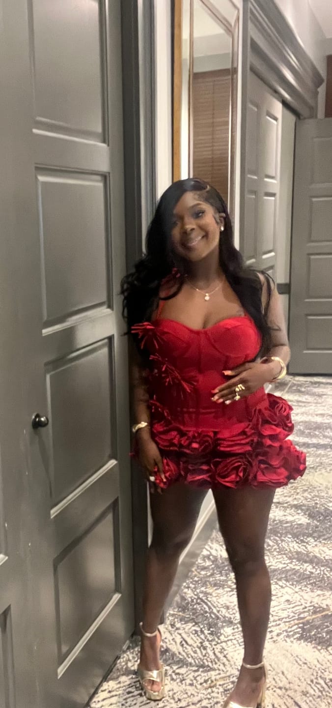 Customer photo review of Neveah Mini Dress