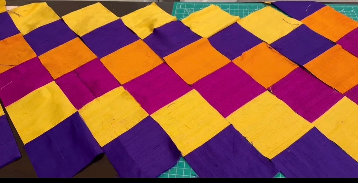 Customer photo review of Creative Grids 45mm Rotary Cutter with EVA Case