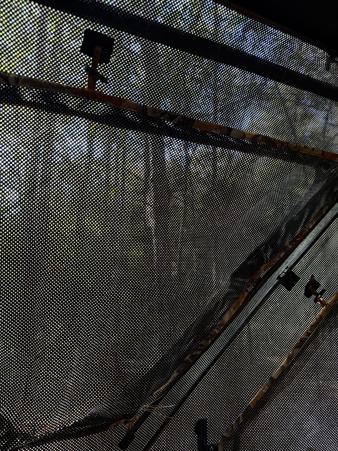Customer photo review of Tidewe Vis360 See-Through Ground Blind for Deer/ Turkey Hunting (3-4 Person)