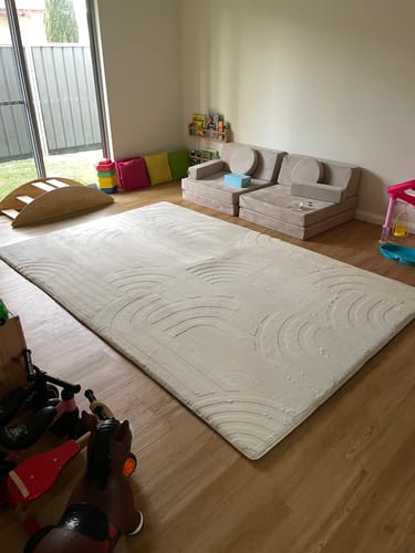 Customer photo review of The Mellow Mat® Cloud Haven 3D (Soft Touch Sensory Tatami Rug)