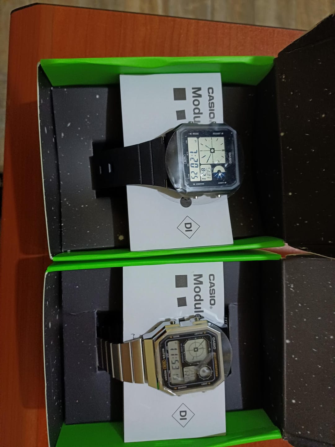 Customer photo review of Reloj Casio Vintage LF-20W-1ADF Twin-Graph Reissue Resina