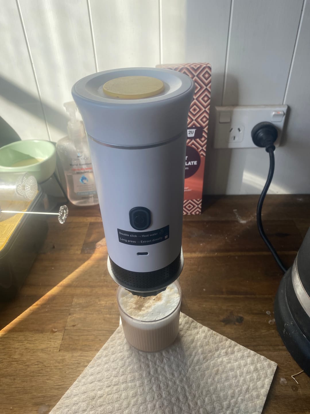 Customer photo review of Caramel Blend