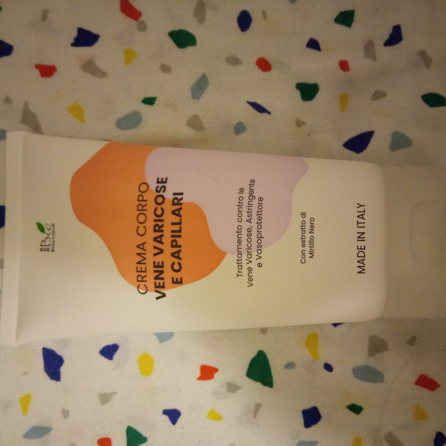 Customer photo review of Crema Vene Varicose e Capillari