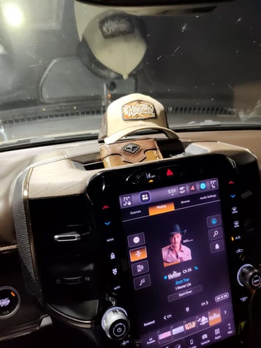 Customer photo review of WHISKEY & TRUCKS TRUCKER HAT