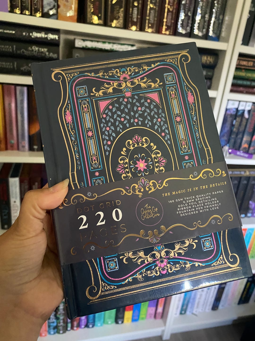 Customer photo review of Literati Journal - Royal Blue