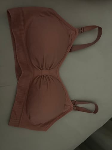Customer photo review of Lovemère Seamless Nursing Bra