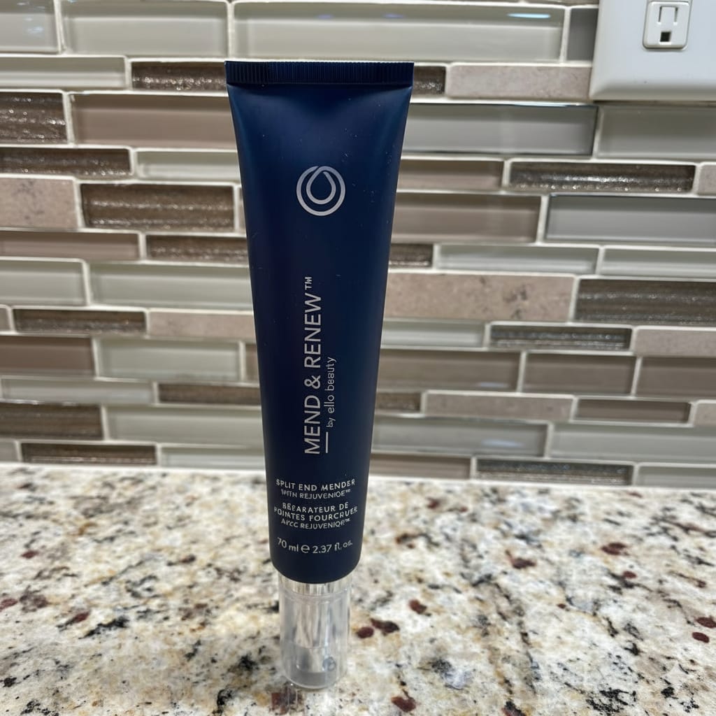 Customer photo review of Mend & Renew Split End Serum