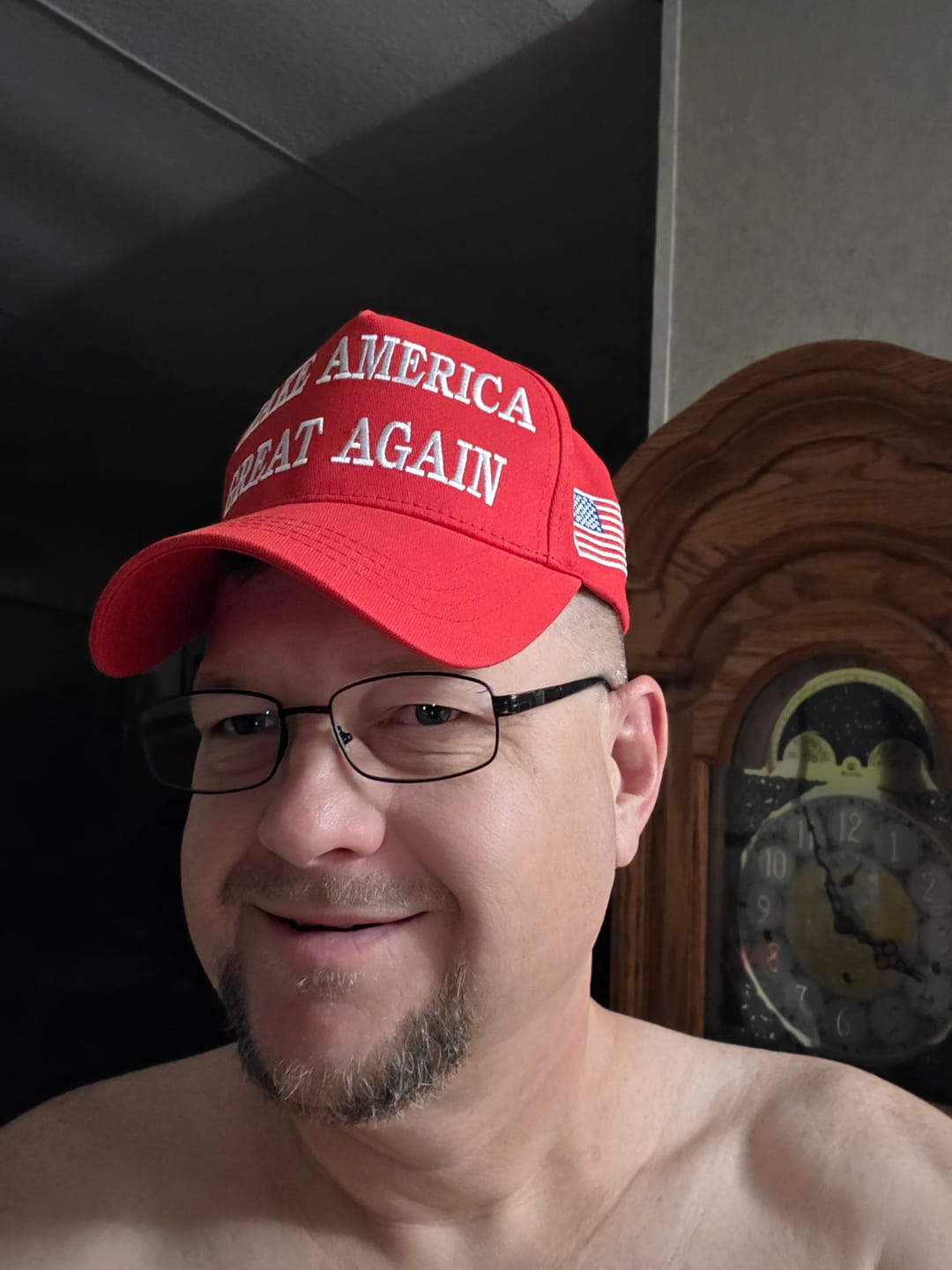 Customer photo review of New MAGA 45 47 Red Hat