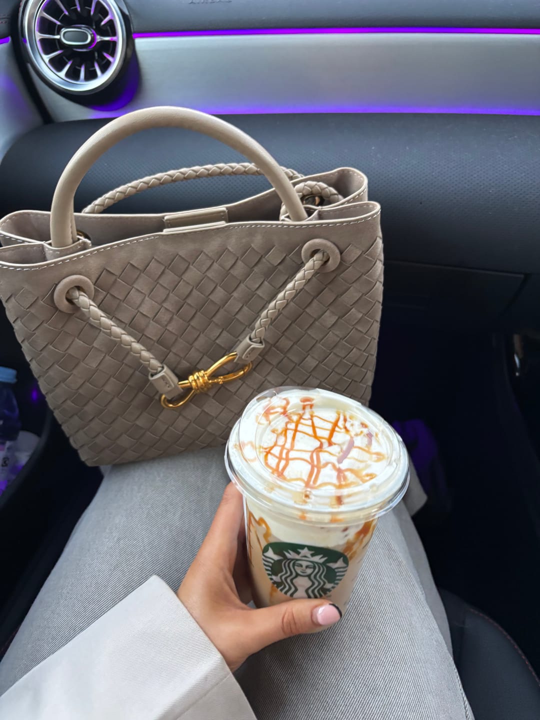 Customer photo review of Brushed Small Aurora Bag