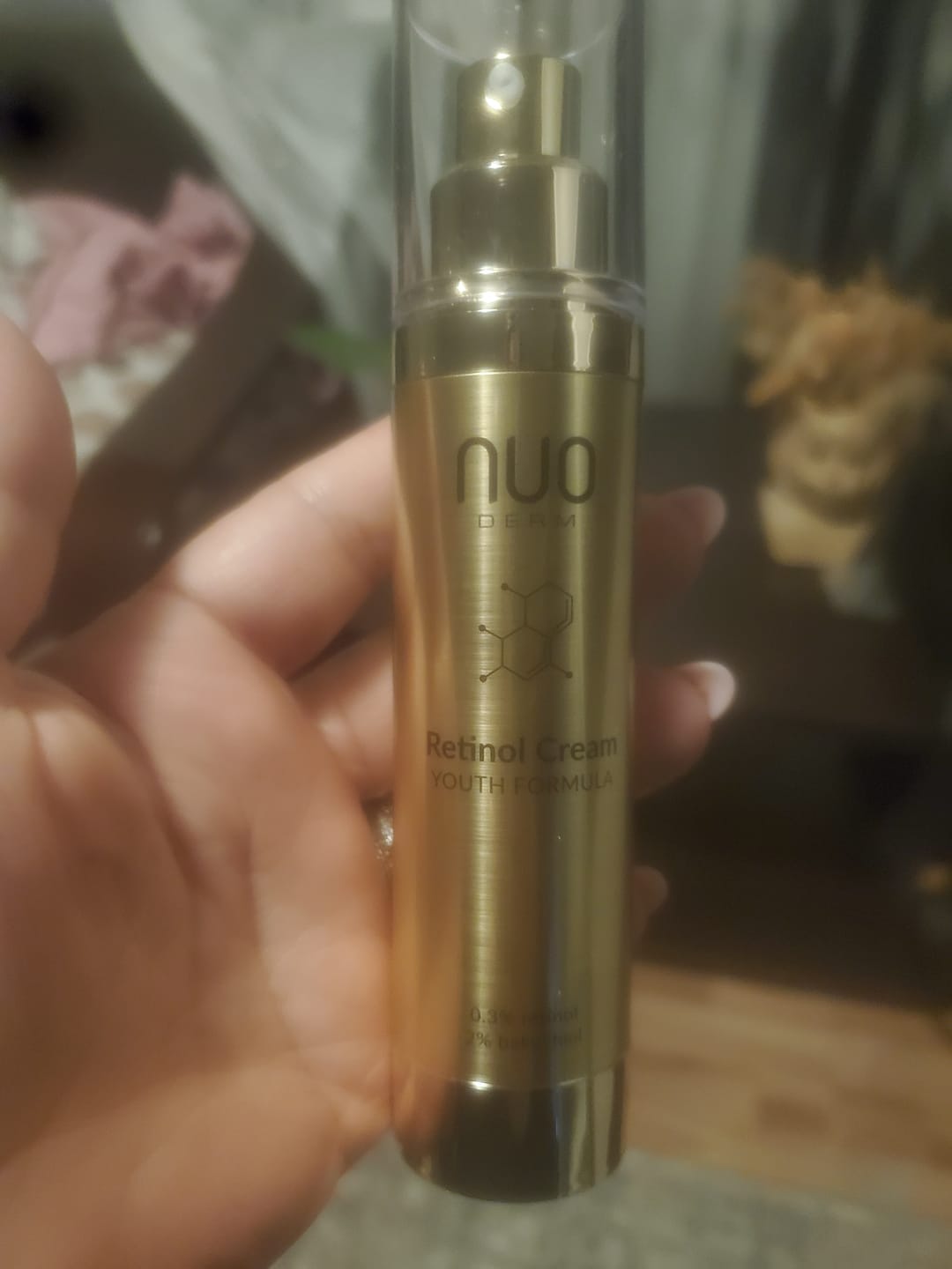 Customer photo review of Crema cu Retinol