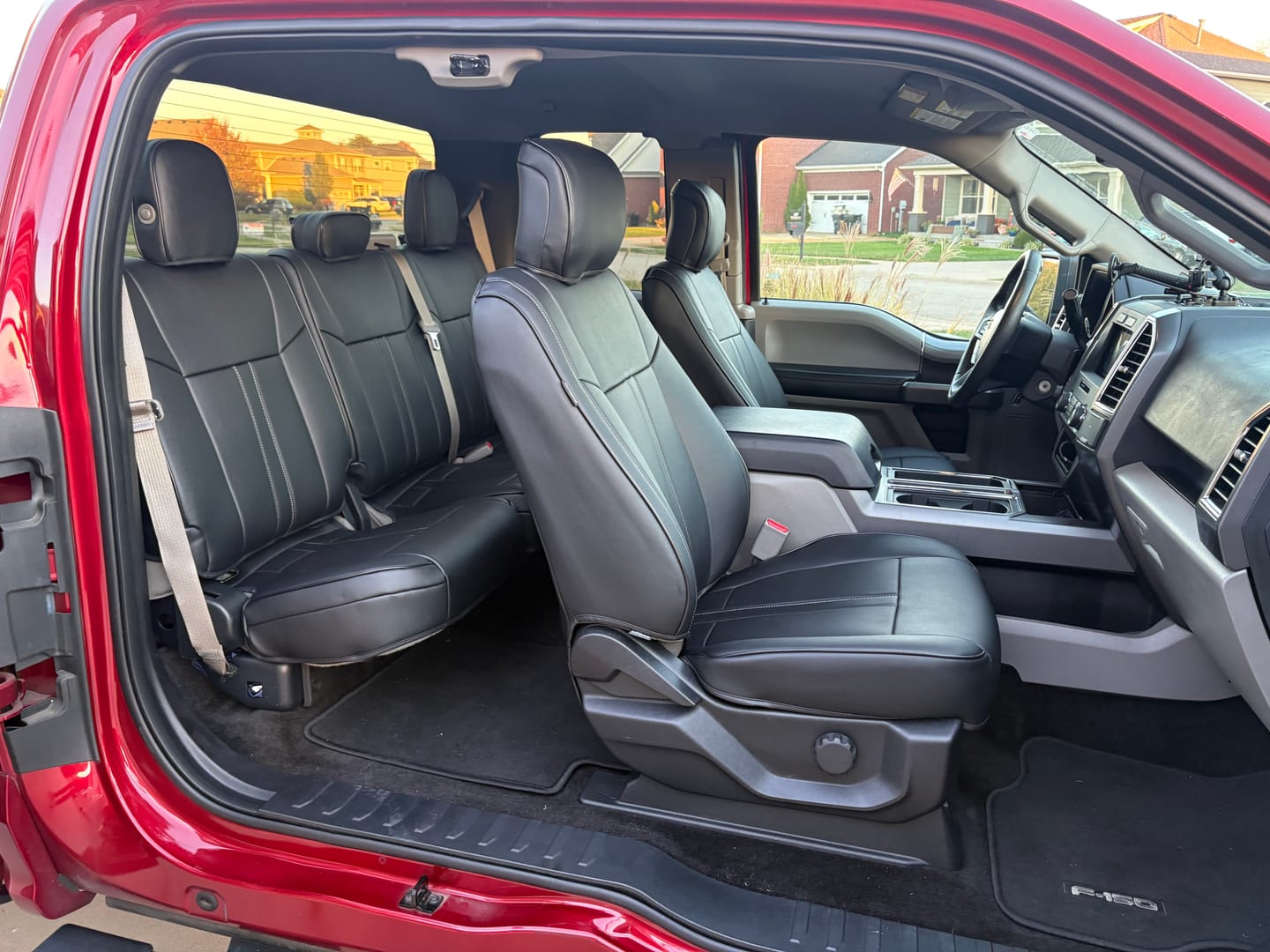 Customer photo review of 2015-20 Ford F150 | 16-22 F-250 F-350 Custom Seat Covers