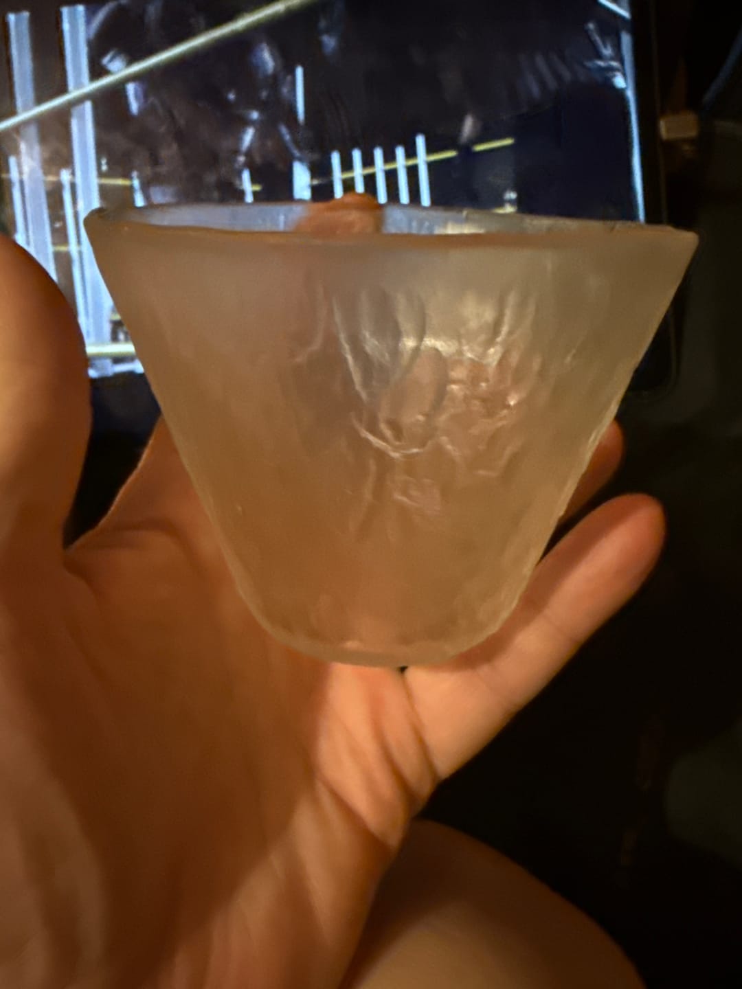 Customer photo review of Yuki - Japanese EDO Whiskey Glass