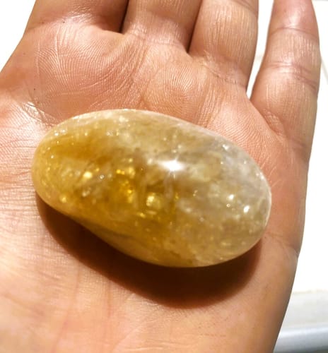 Customer photo review of Citrino Calentado Rodado || Abundancia - Optimismo