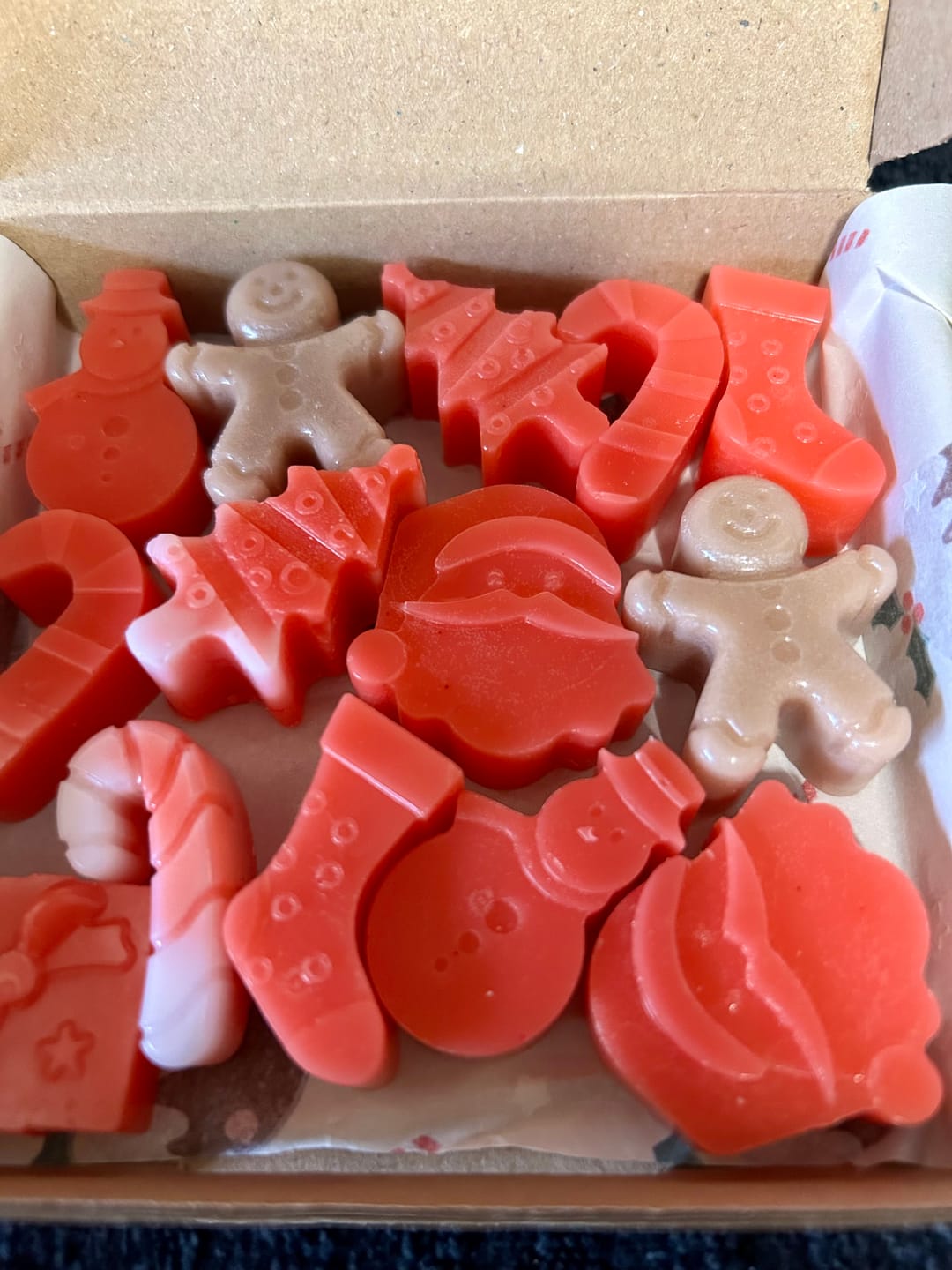 Customer photo review of Candy Cane Fragrance Oil