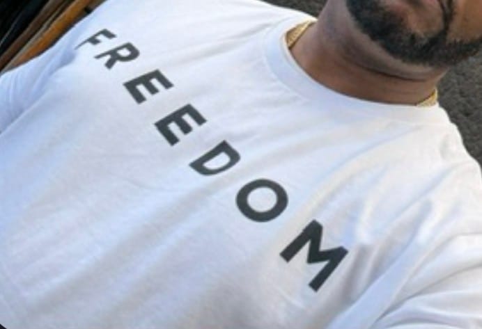 Customer photo review of Freedom CK T-Shirt