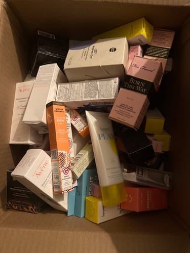 Customer photo review of DRAFT: Assorted Skincare and Makeup