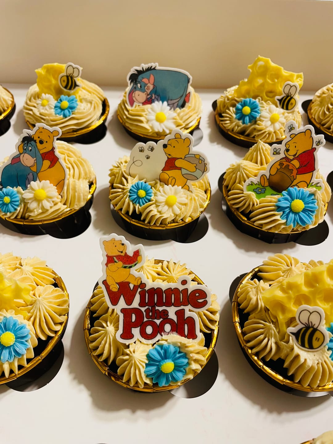 Customer photo review of Βρώσιμα σχέδια Winnie the Pooh σετ 33 τεμ.