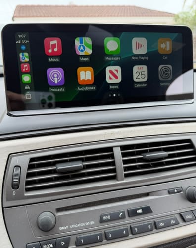Customer photo review of 10.25'' BMW Z4 E85 E86 2002-2009 Android 13 GPS screen CarPlay Android Auto