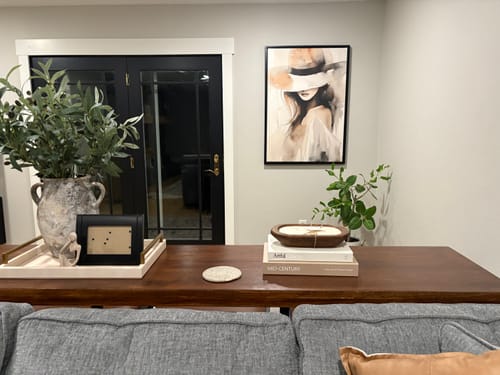 Customer photo review of SECRET SOPHISTICATION CANVAS