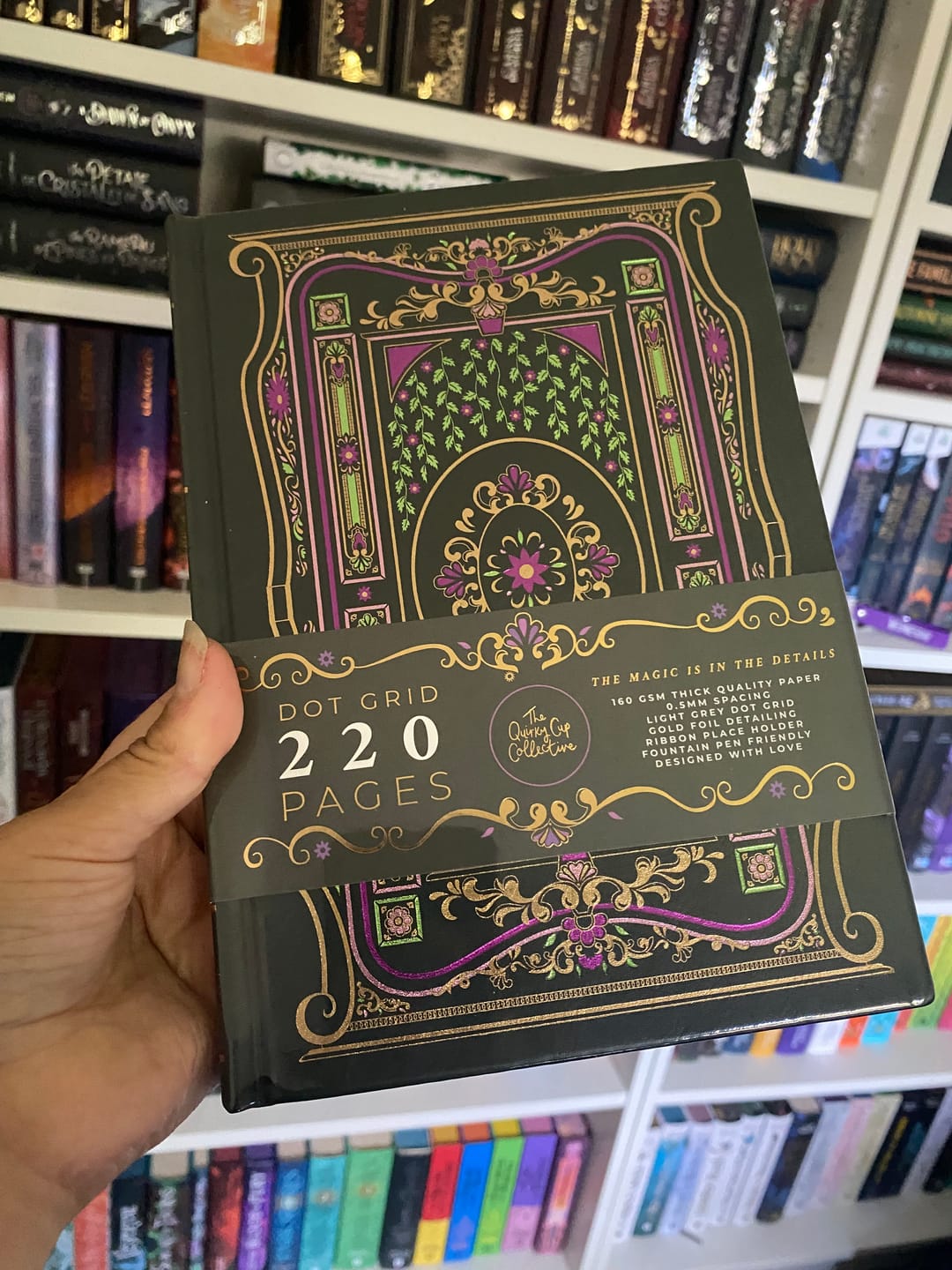 Customer photo review of Literati Journal - Forest Green