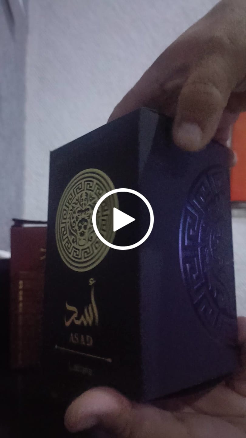 Customer video review of Perfume Lattafa ASAD MEN 100ml EDP