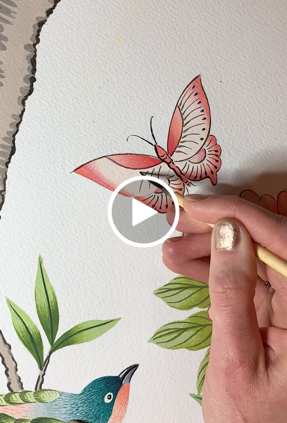 Customer video review of Chinoiserie Brush Set of 3