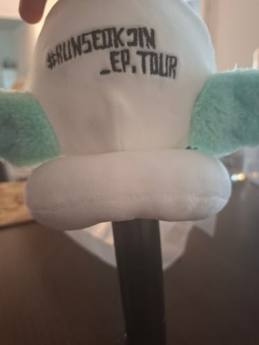 Customer photo review of BTS JIN Official Light Stick Wootteo Accessory