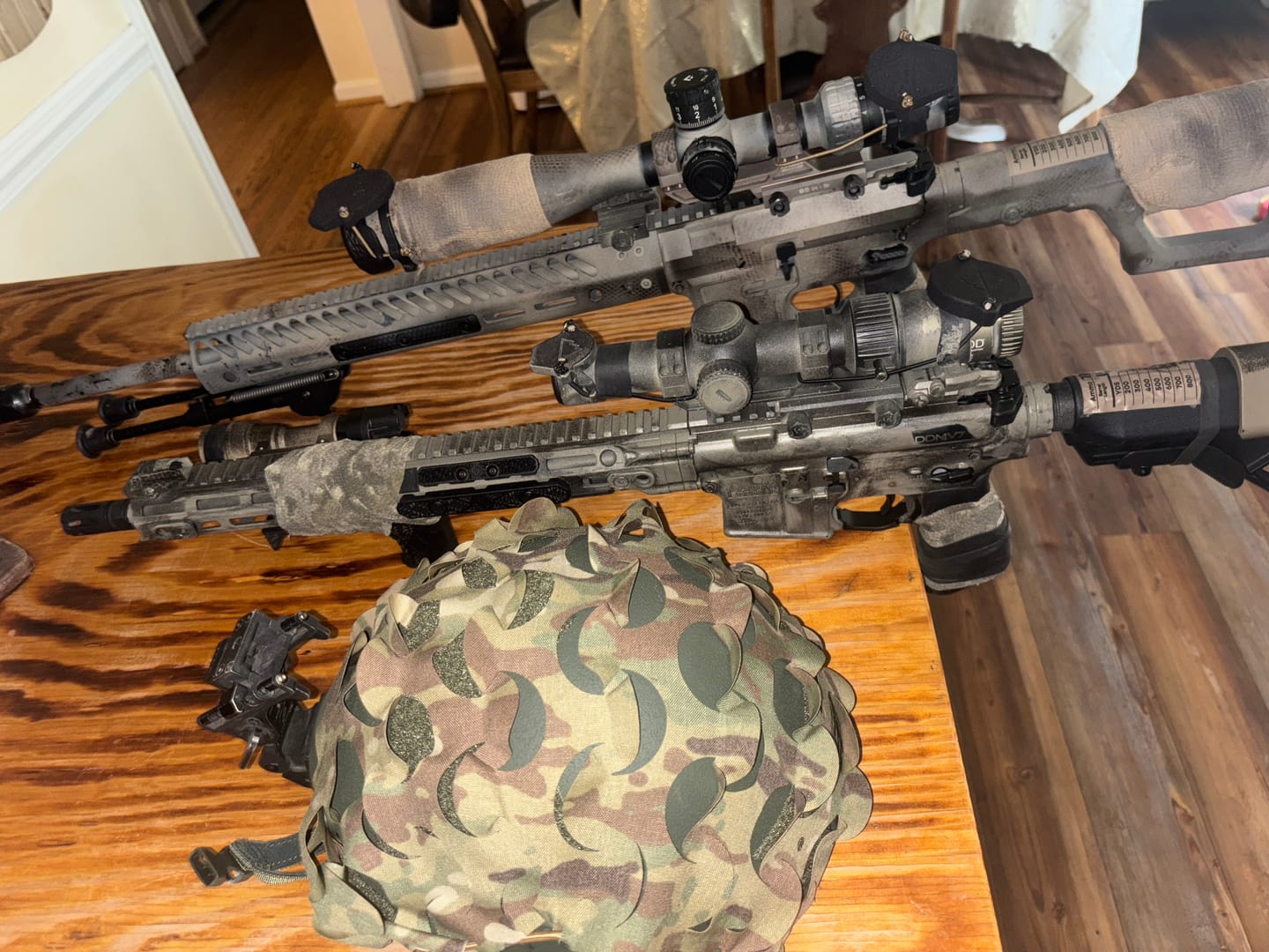 Customer photo review of HelmetScrim™ 2.0 | Camo Netting for Helmet