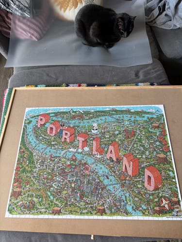 Customer photo review of Portland | 1000 Piece Puzzle