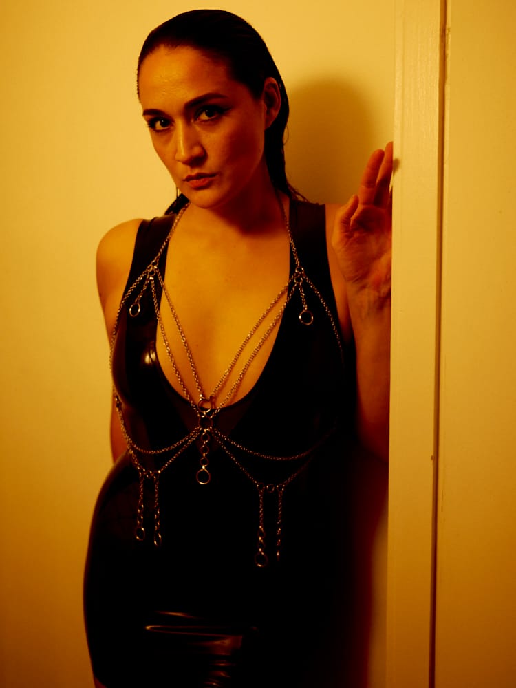 Customer photo review of Chiming Chain Bra - NAAMAH