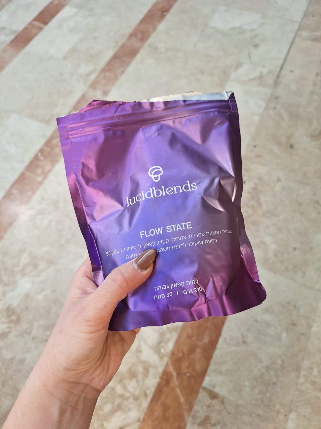 Customer photo review of Flow State - מארז הצטרפות קפה פטריות