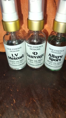 Customer photo review of LV569 METEORE  Body Oil Mist - Men