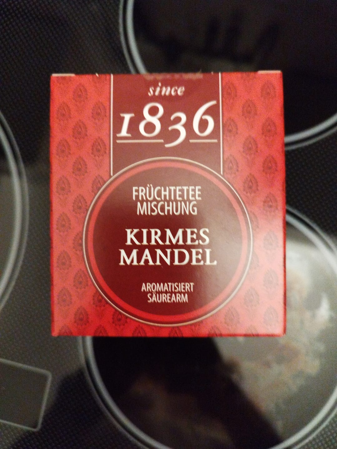 Customer photo review of 1836 Tea Früchtetee Kirmesmandel