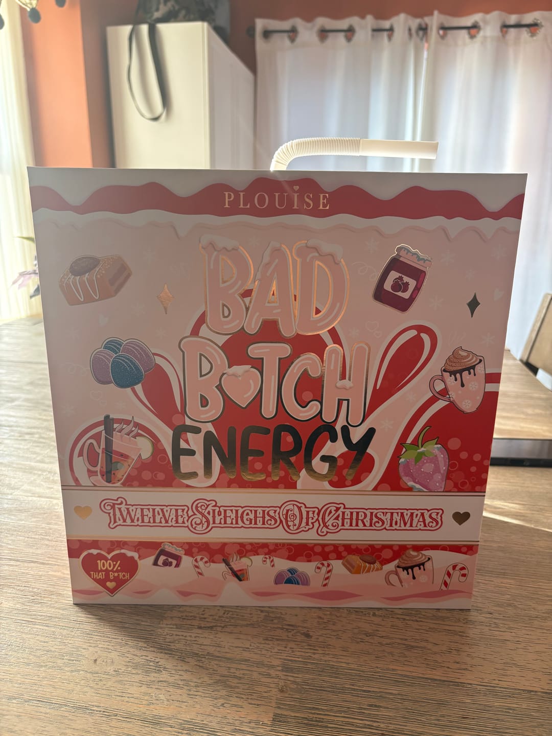 Customer photo review of 12 Sleighs Of Christmas - Bad Bitch Advent Calendar 2025