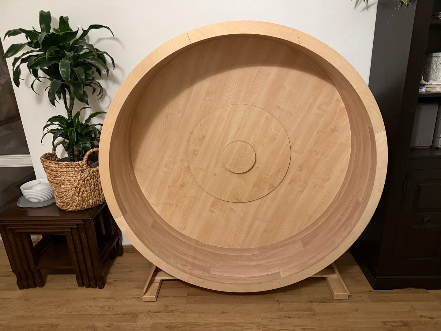 Customer photo review of Elmato Katzenlaufrad Ersatztbelag Teppich & Vinyl 10759