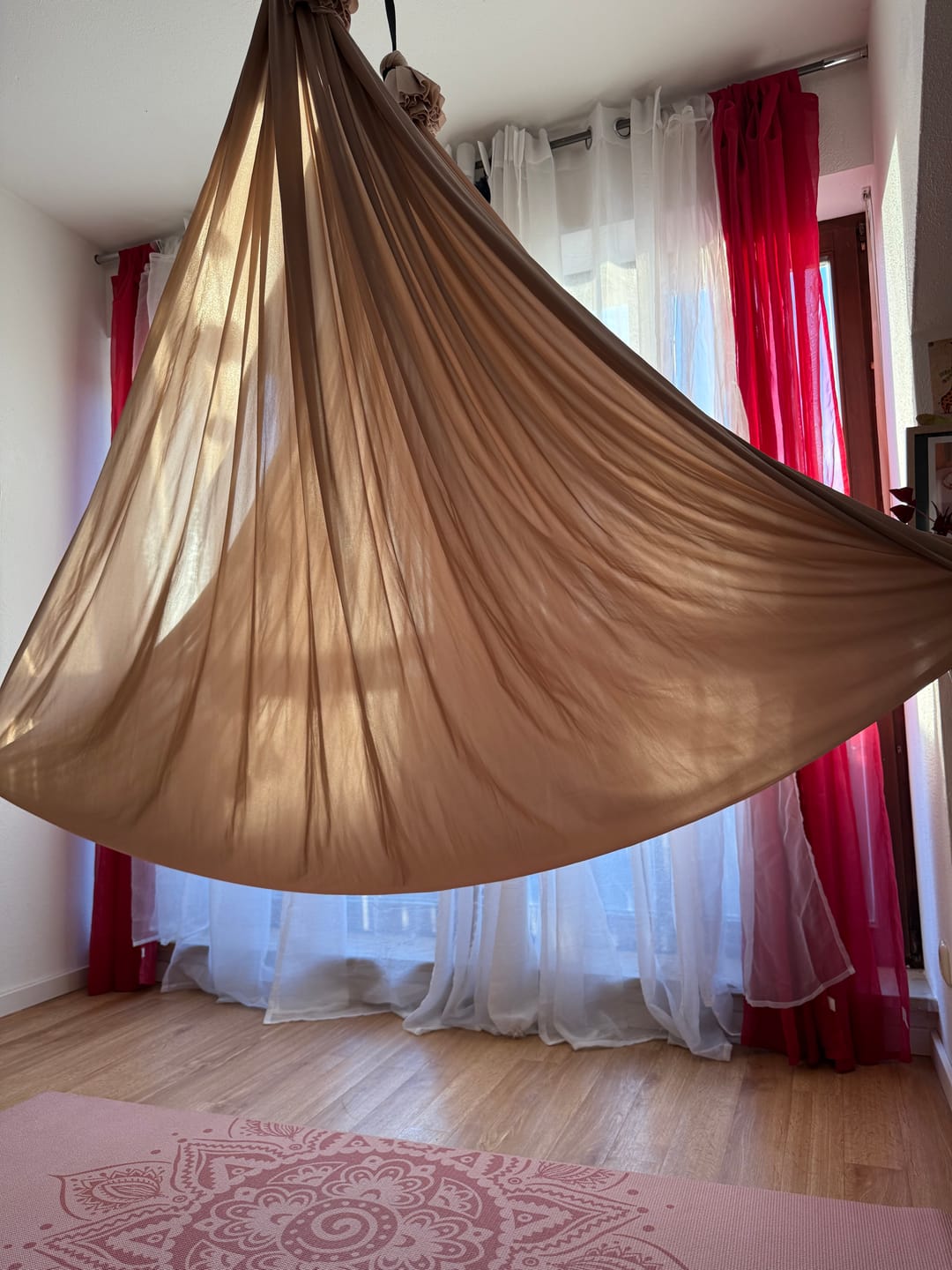 Customer photo review of Aerial Yoga Set - bronze