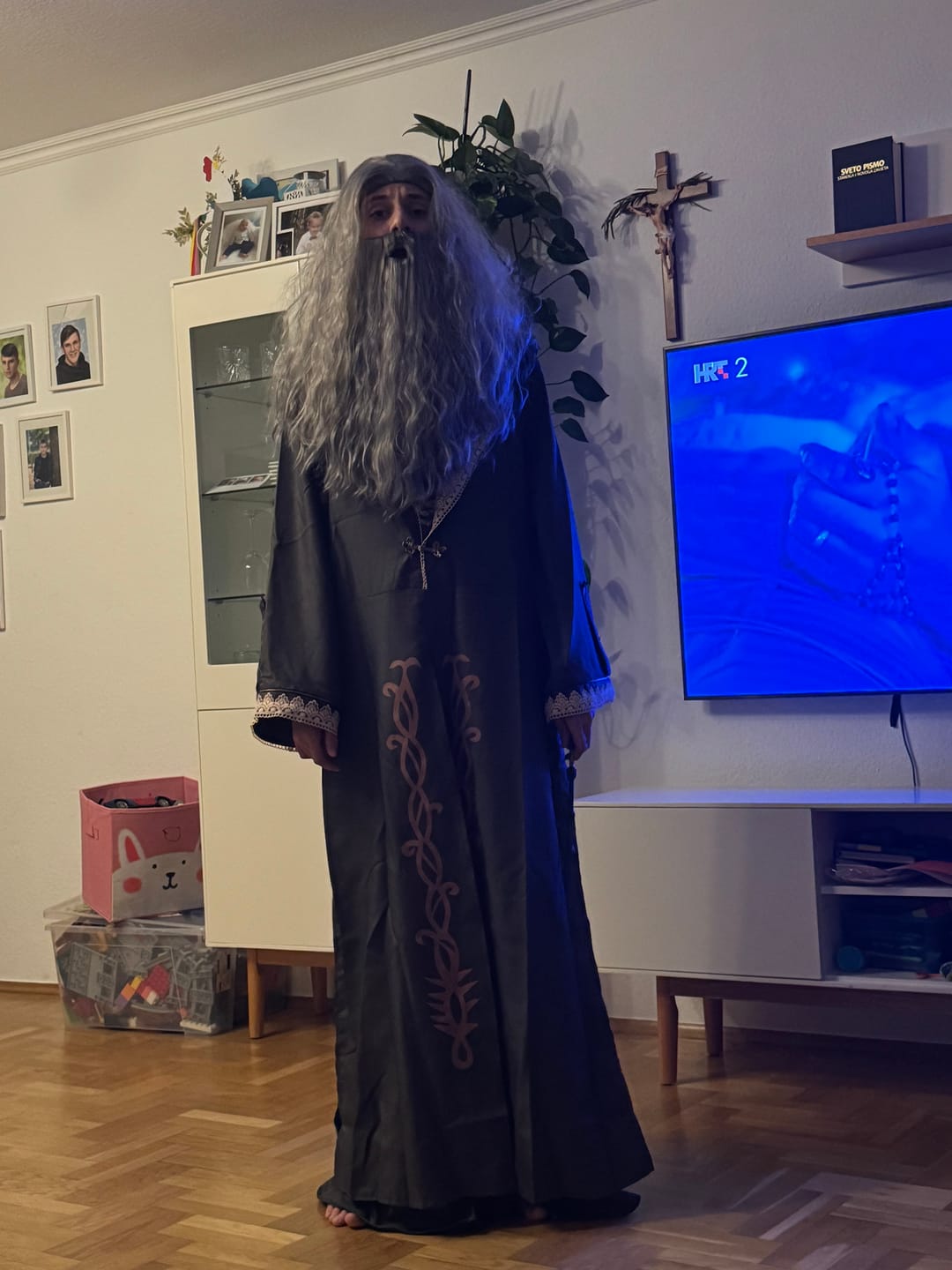 Customer photo review of Harry Potter Albus Dumbledore Halloween Cosplay Kostüm Erwachsene