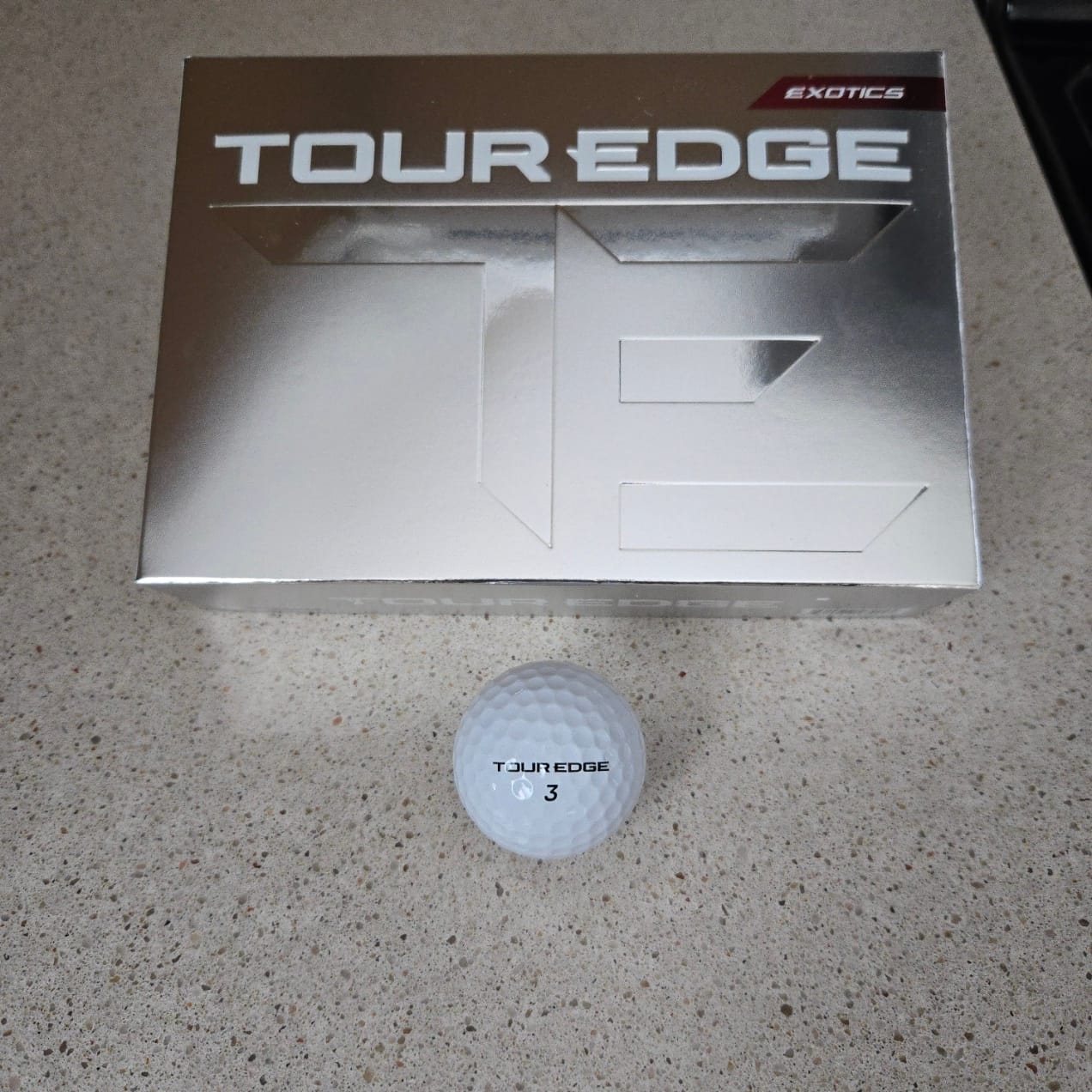 Customer photo review of Exotics Golf Balls