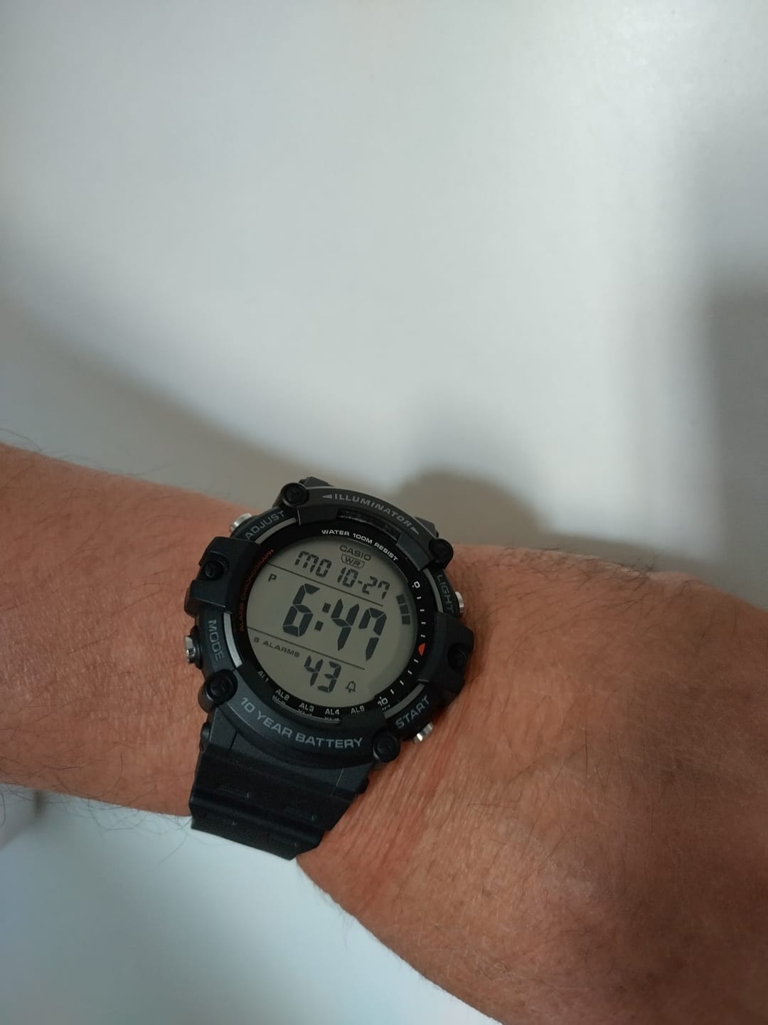 Customer photo review of Reloj Casio Vintage AE-1500WH-1AVDF Negro