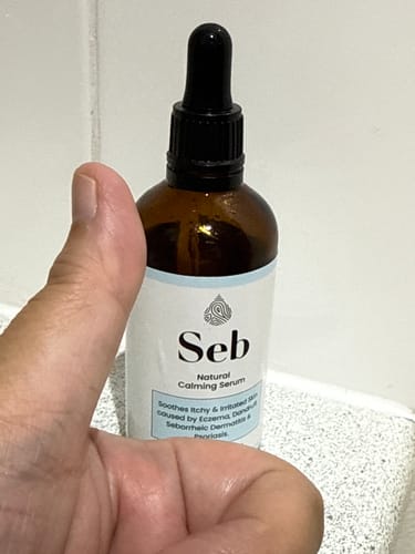 Customer photo review of Seb Natural Calming Serum