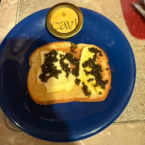 Customer photo review of Osetra Caviar