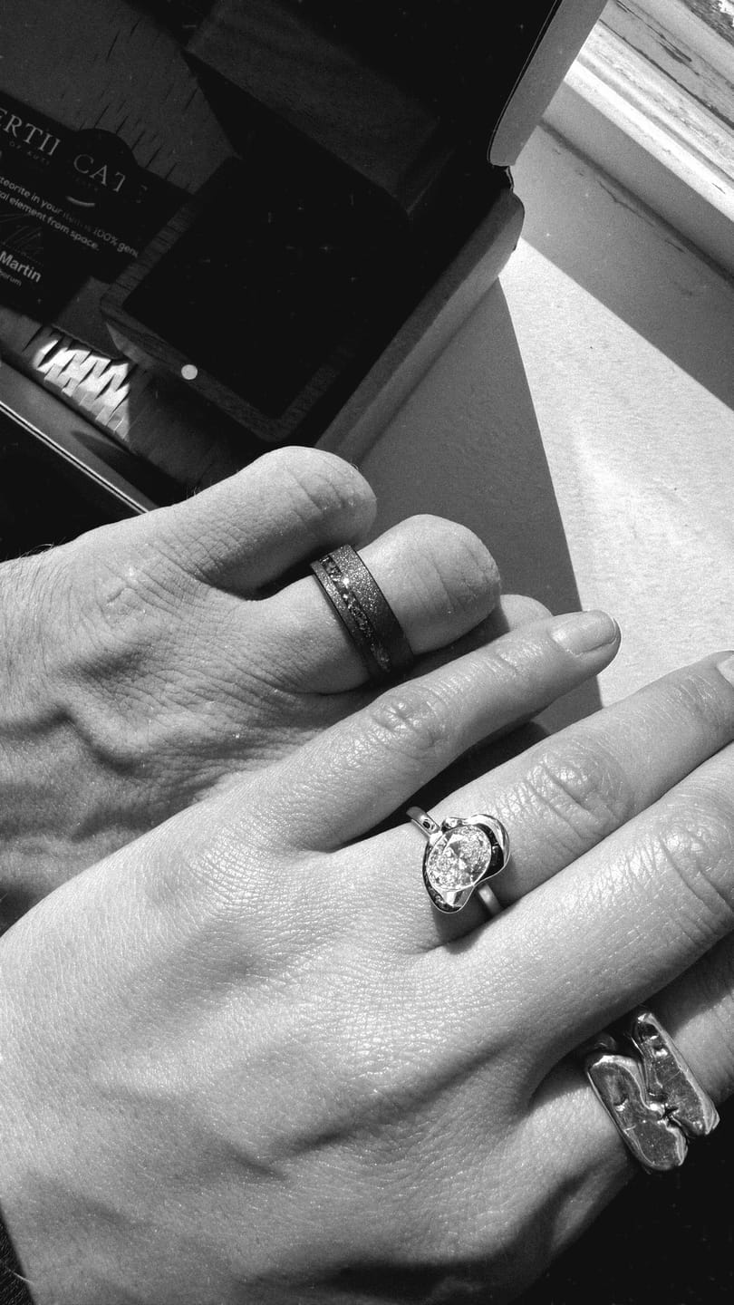 Customer photo review of Black Meteorite