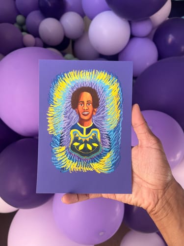 Customer photo review of 5x7 Giclee Fine Art Prints